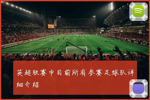 英超联赛中目前所有参赛足球队详细介绍